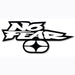 No Fear Logo Sticker