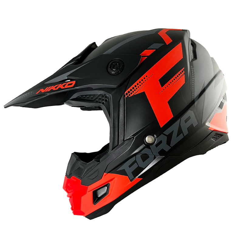 *Nikko N601F 23 Youth MX Helmet