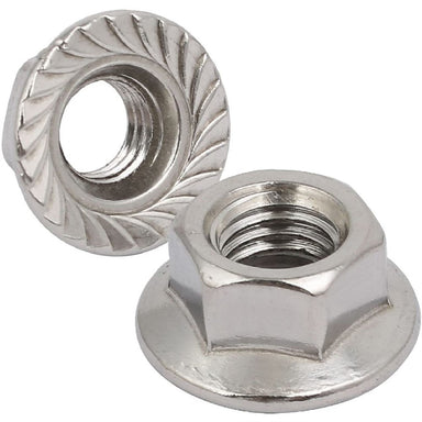 AKRAPOVIC Flanged Lock Nut Stainless