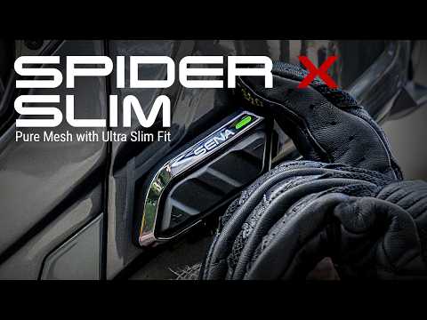 Sena Spider X Slim Mesh Intercom - Dual Kit