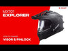 LS2 MX701 Explorer Helmet - Matte Black 06