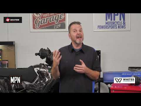 Whites ATV CV Axle Complete Can-Am Rear Left-hand Right-hand (with TPE Boot)