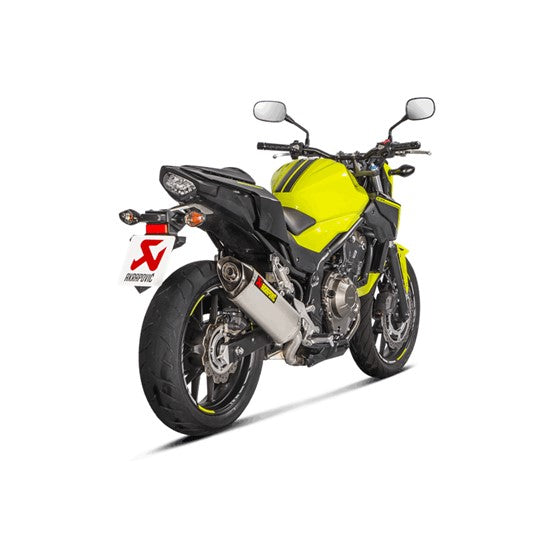 AKRAPOVIC Slip On Muffler Honda CBR500