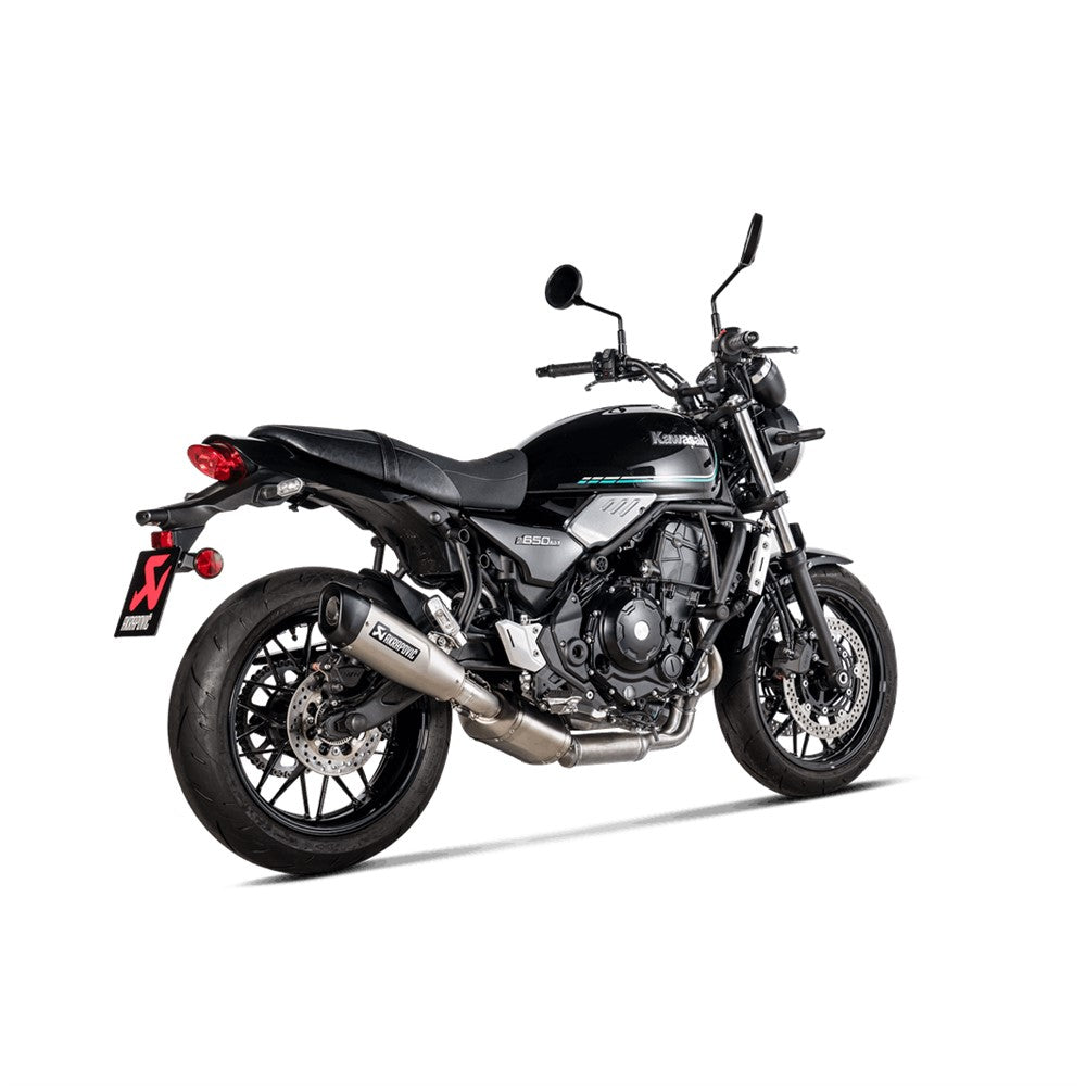 AKRAPOVIC Slip On Muffler Z650RS 2022-24