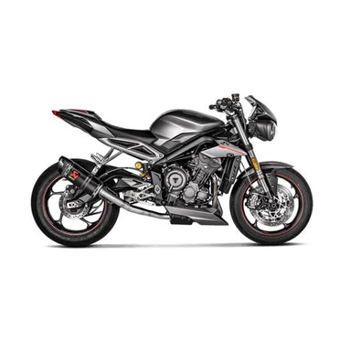 AKRAPOVIC Slip On Triumph Street Triple