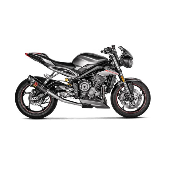 AKRAPOVIC Slip On Triumph Street Triple