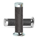 Progrip Cruiser Grips - PG862 in black and chrome