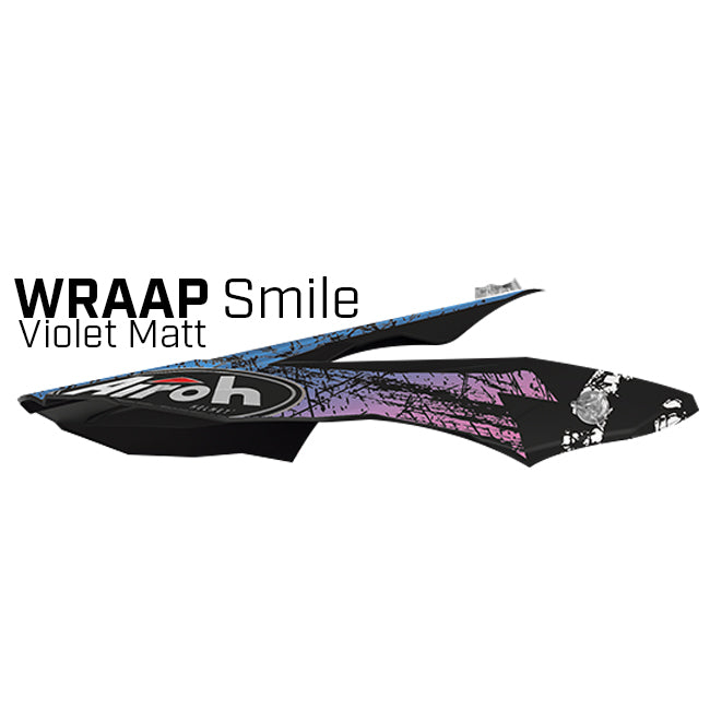 Airoh Wraap Smile Violet Matt Peak