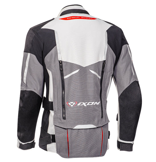 Ixon RAGNAR Jacket Blk/Gry/Red - Adv