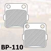 RE-BP-110 - Renthal RC-1 Works Sintered Brake Pads - NOT TO SCALE