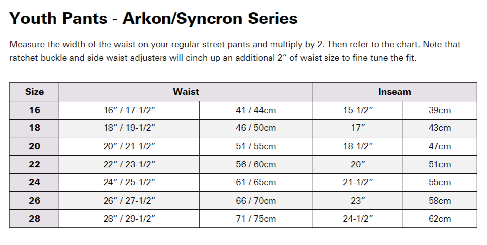 ANSWER Youth Pants - Arkon_Syncron Series