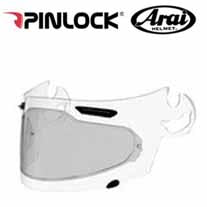AH-PL000045 - SAMPLE PICTURE - Arai DKS054 Standard Insert (in light tint for sunny weather) offers normal field-of-view coverage for all Arai SAI faceshields: Corsair-V, RX-Q, Defiant and Vector 2