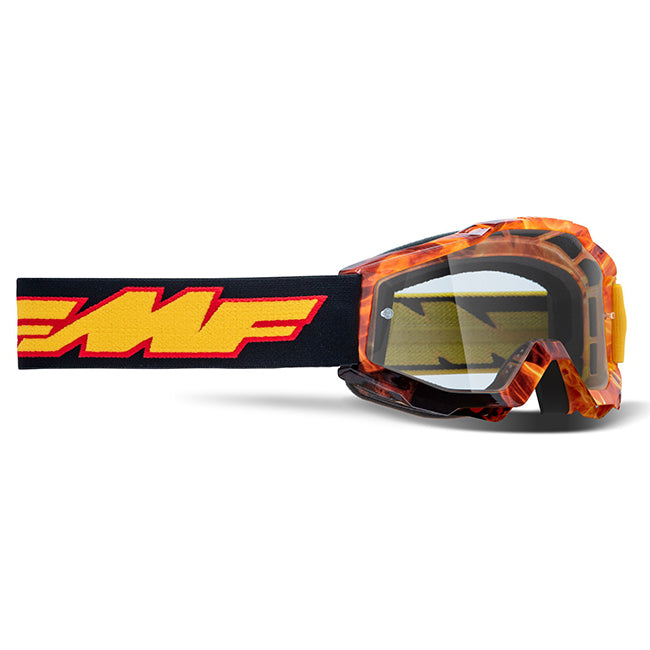 FMF Powerbomb Goggle Youth Spark -Clear lens