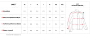 West-size-chart