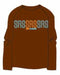 TSL Pure Brown 100% cotton long sleeve t-shirt