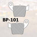 RE-BP-101 - Renthal RC-1 Works Sintered Brake Pads - NOT TO SCALE