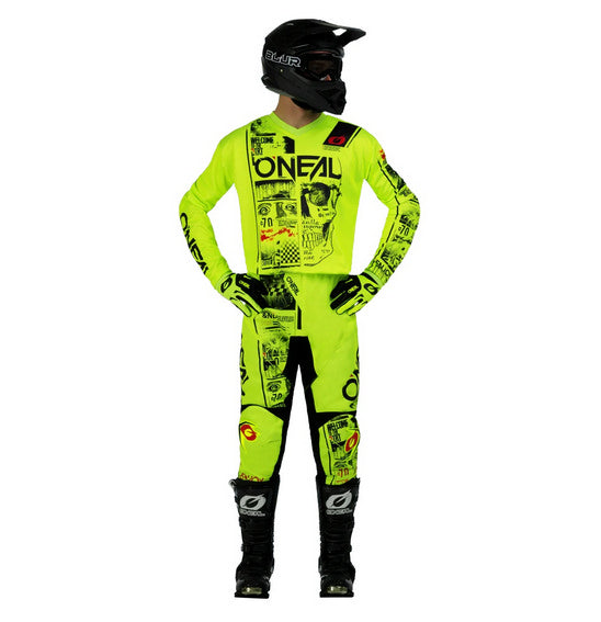 O'Neal Youth ELEMENT Attack V.23 Pant - Neon/Black