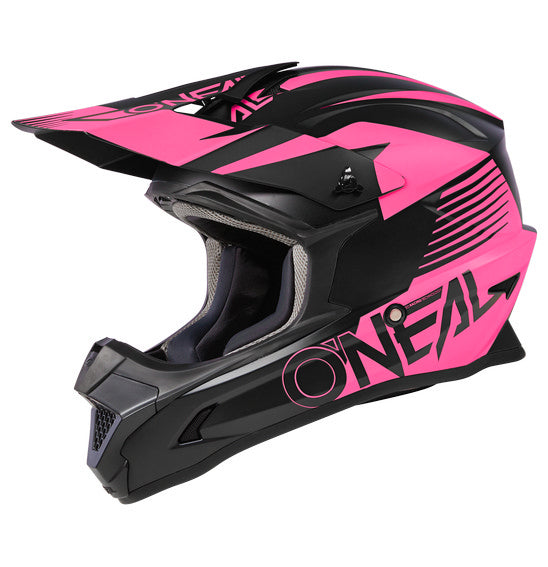O'Neal Youth 1SRS STREAM V.23 Helmet - Black/Pink
