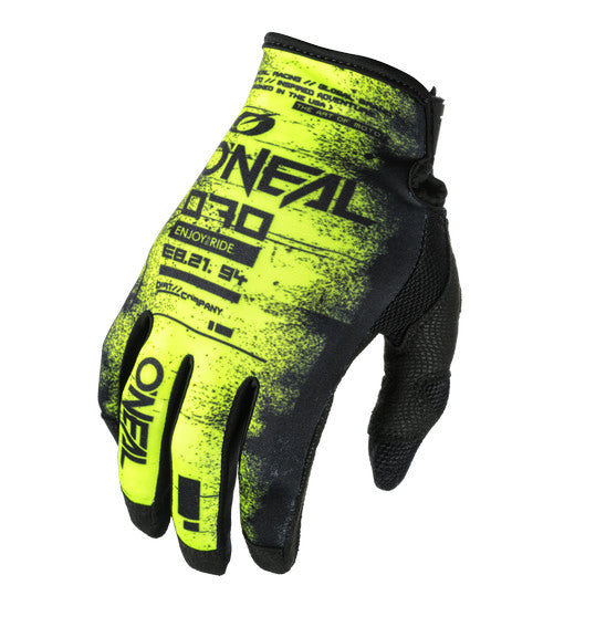 O'Neal 2024 Youth MAYHEM Scarz Glove - Black/Neon