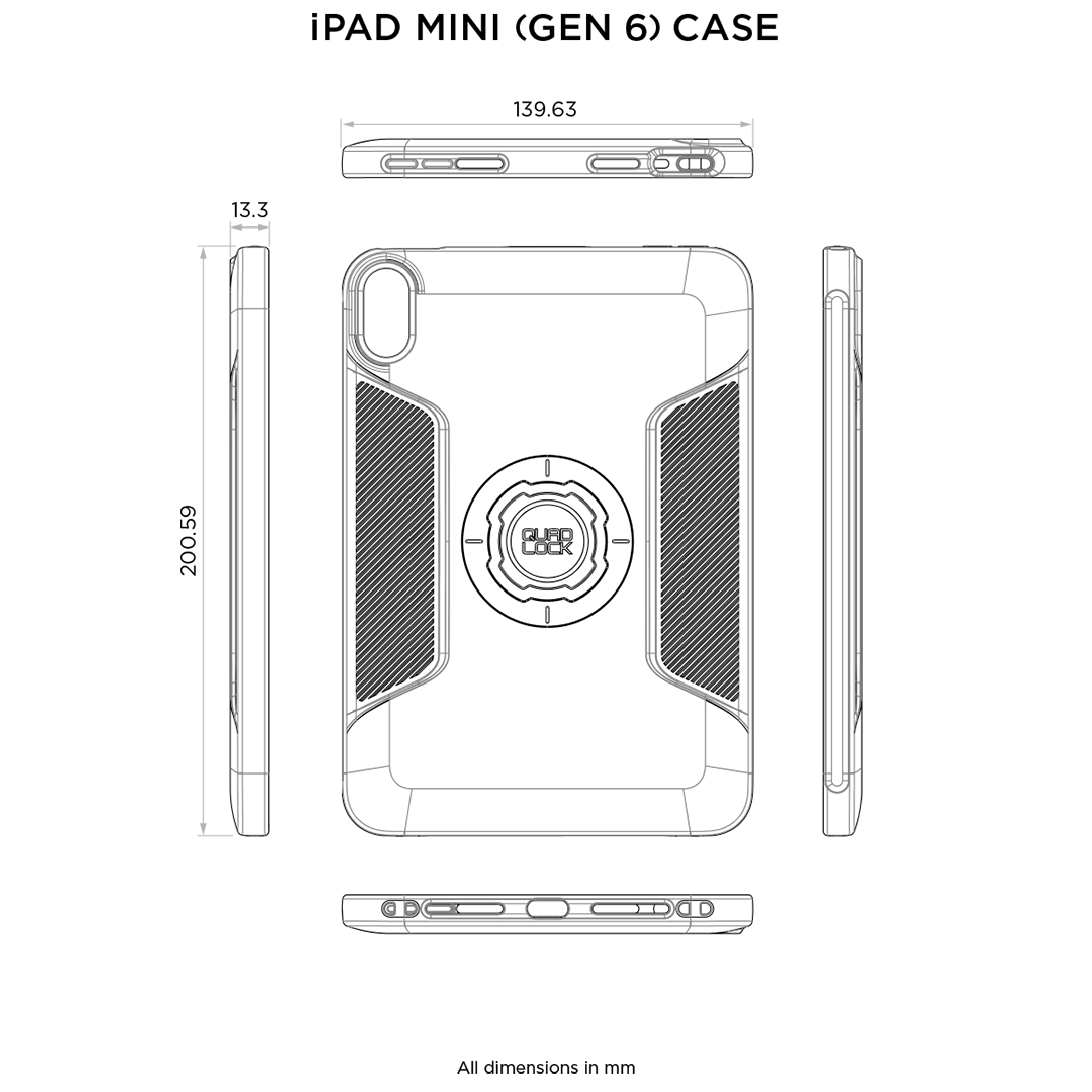 iPad 6 Mini MAG Case Specs
