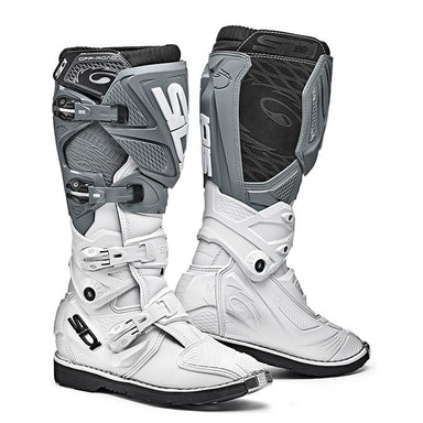 SIDI X-3-Lei White Grey Boots